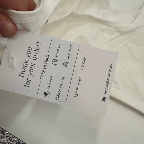 NWT Moona bra White no underwire bra - Picture 4 of 5